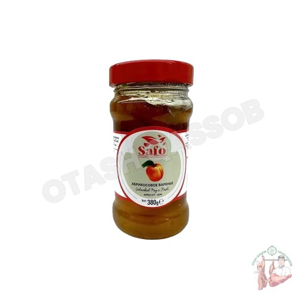 Safo apricot jam 380 gr