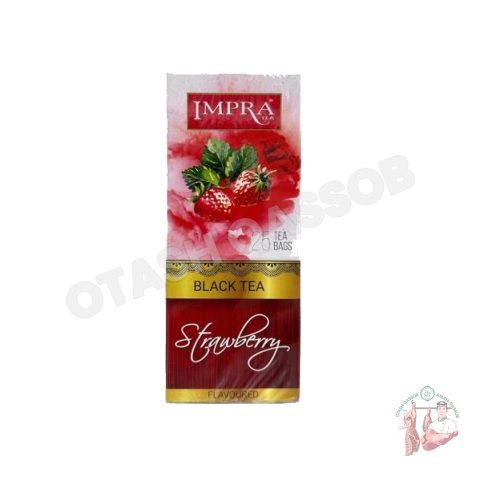 Impra qora choy qulupnayli 25 dona