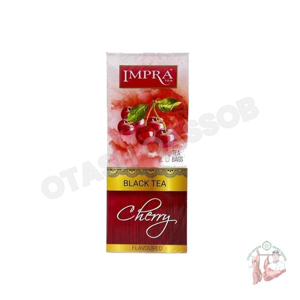 Impra black tea with cherry 25 pieces