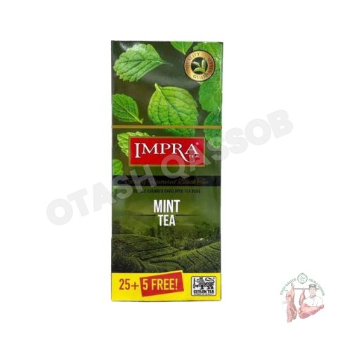 Impra qora choy yalpizli 30 dona