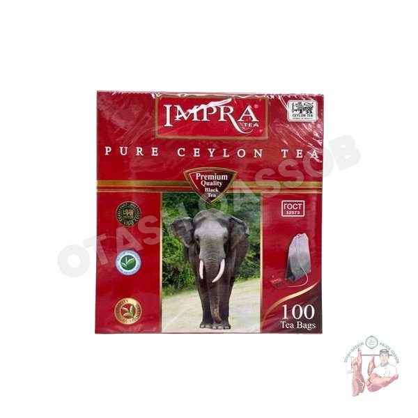 Impra black tea premium ceylon 100 pcs.