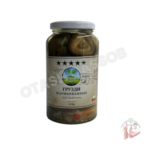 Pickled milk mushrooms 410 gr