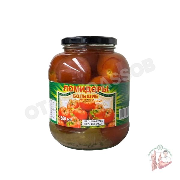Large canned tomatoes 1.5 l