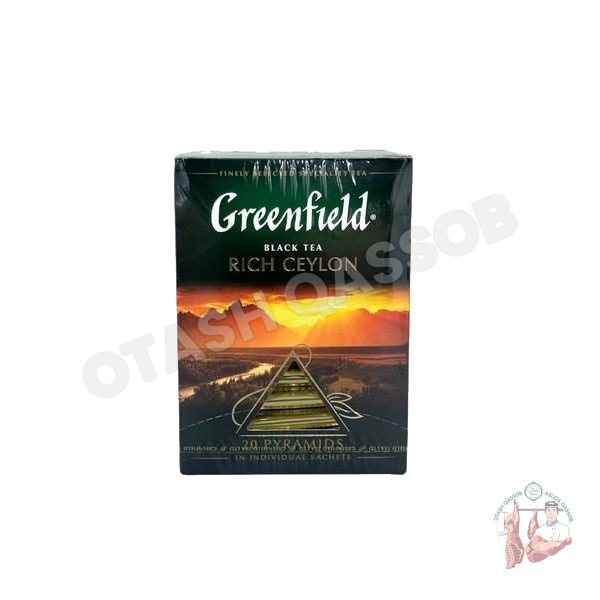 Greenfield black tea Rich ceylon 20 pcs