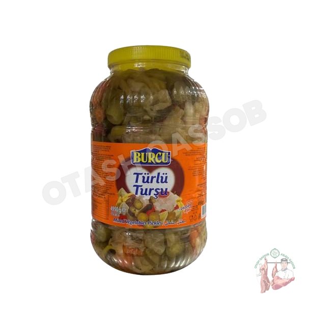 Burcu mixed pickles 4950 g (cabbage and cucumber)