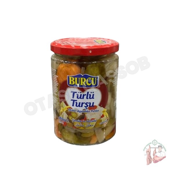 Burcu mixed vegetables pickles 560 gr