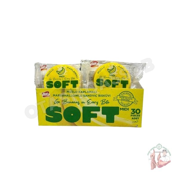 Soft банановые печенья-сэндвичи, 30 шт.