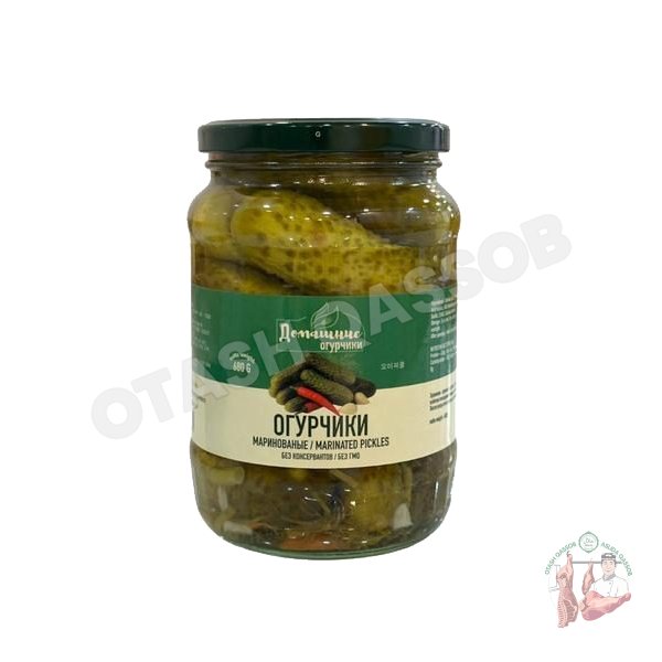 Homemade pickled cucumber 680 g