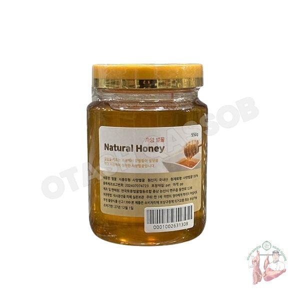 Natural honey 550 gr