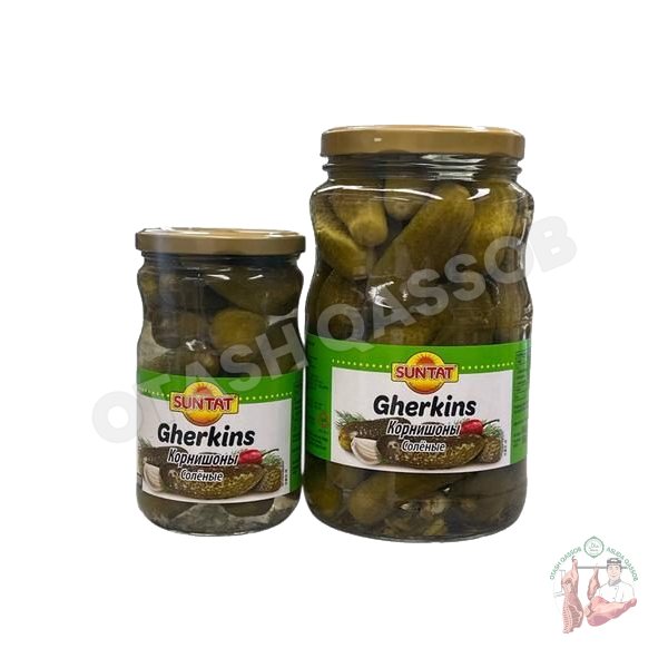 Gherkins tuzlangan bodring
