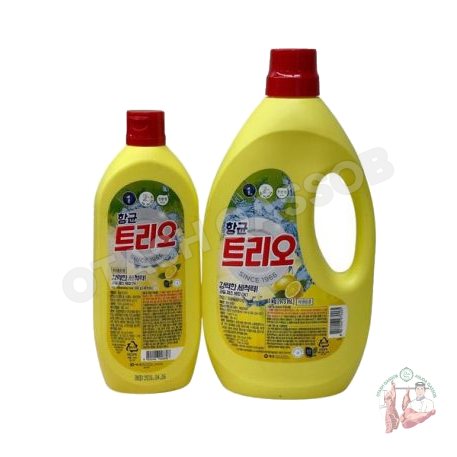 Trio Antibacterial Dishwashing Liquid — 1 kg (973 ml)