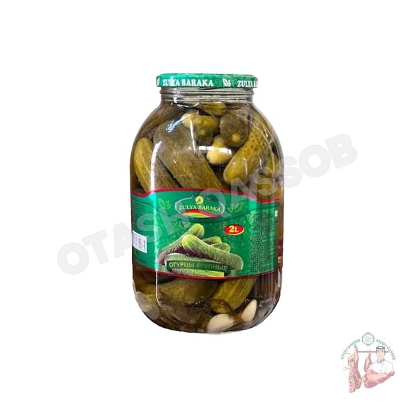 Pickled cucumber Zulya Baraka 3 litr