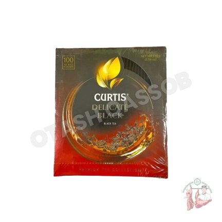 Curtis Delicate qora choyi (100dona)
